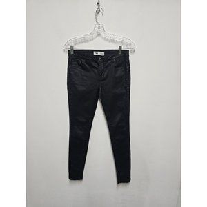 ZARA Black Faux Leather  Pants Size 4